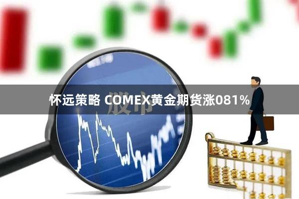 怀远策略 COMEX黄金期货涨081%